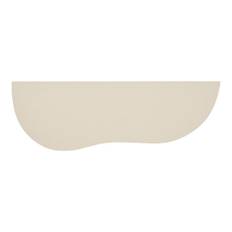 Nia vägghylla, kopphylla 1 hylla beige.