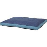 Zolux hundkudde One Indigo - Storlek 1: L 60 x B 41 x H 12,5 cm - Blå