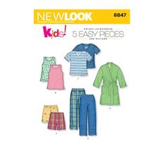 Pyjamas og badekåbe, dreng/pige - str. 3-8 år