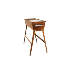 Naked Chef Kolgrill, underbar corten grill