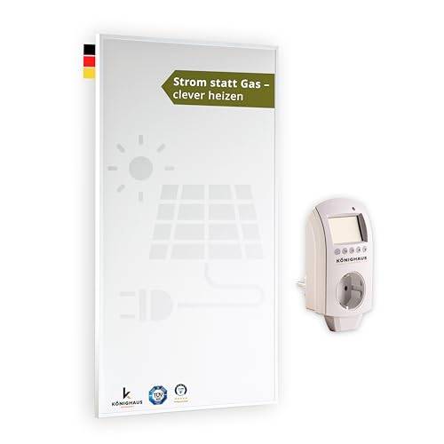 Könighaus Infrarotheizung 120x30 cm - 450 Watt - Smart