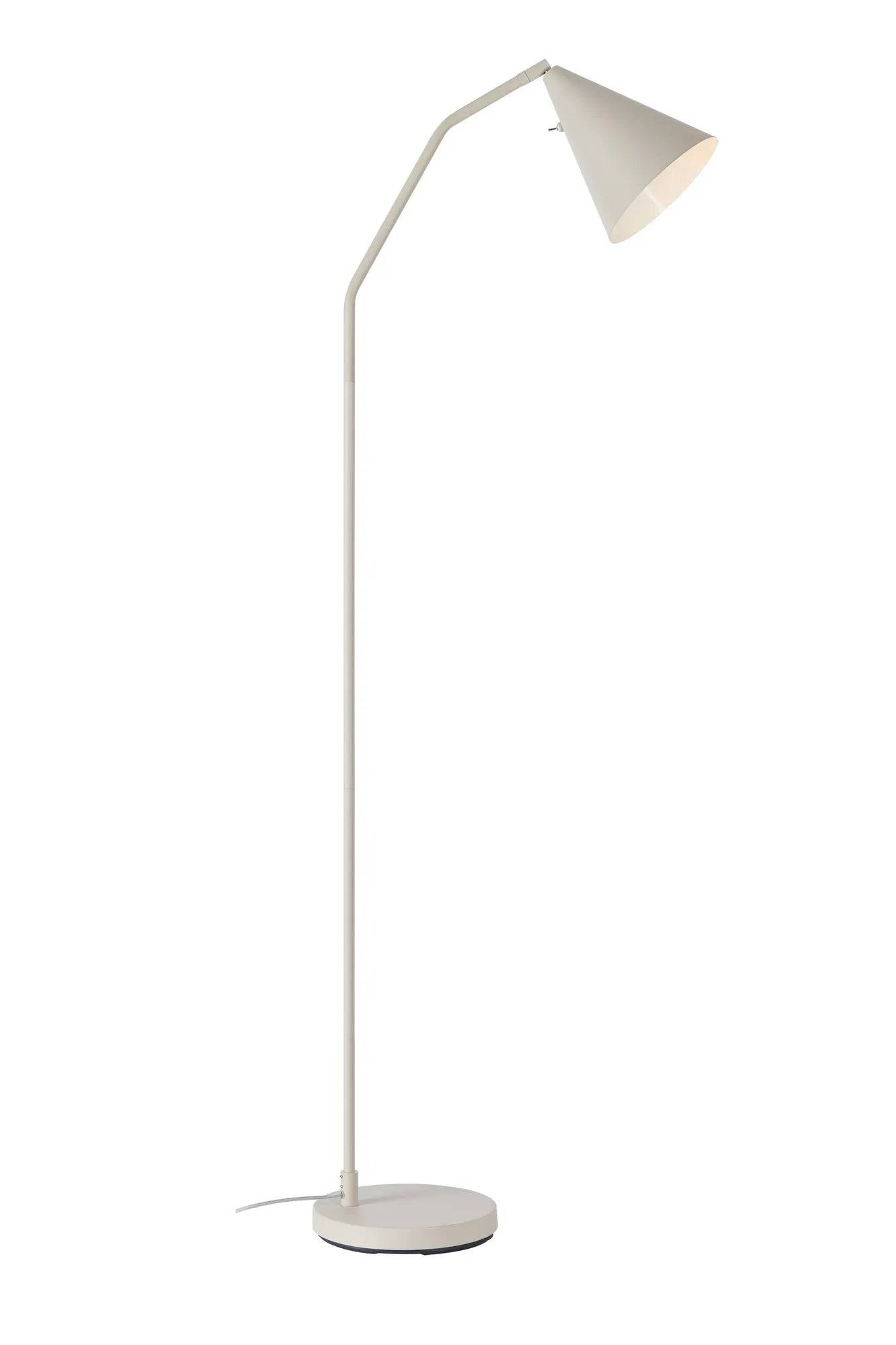 Funil Golvlampa Beige 3-stegsdimbar