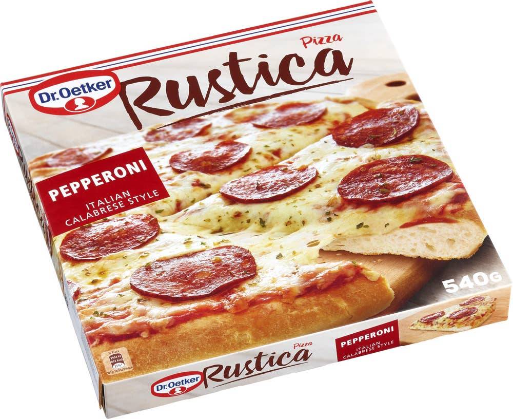 Pizza Rustica Pepperoni Fryst