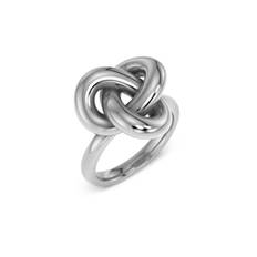 Ring Infinity Knot Large Stål S 16,8 mm