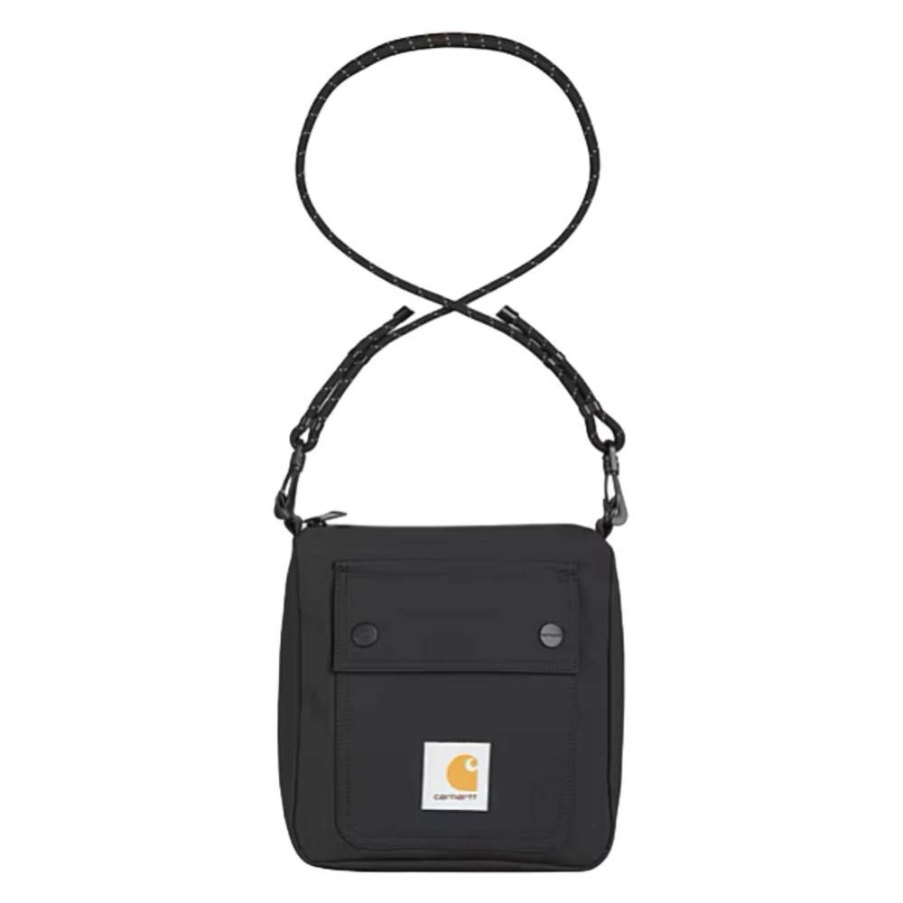 Carhartt Wip Sort Bowden Skuldertaske - Tasker - unisex - Sort - ONE SIZE - Uld