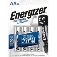 Energizer L91/AA batteri, 4 stk.