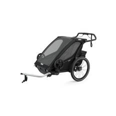 Thule Chariot Sport 2 Reservdelar Nr 115 Art.nr 1540105334 Right upper bracket - Gray - Thule Chariot Sport/Cross/Cab (2017-X)