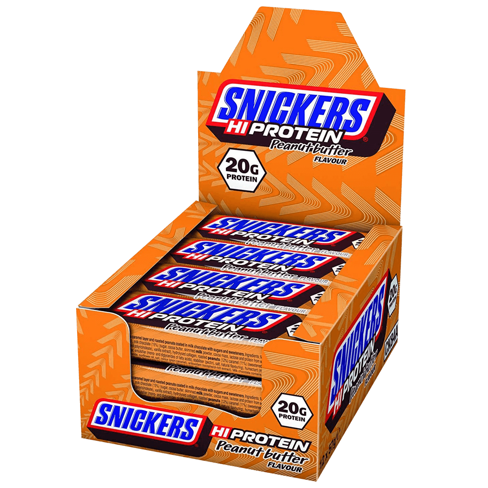 Mars Protein Snickers Hi-Protein Bar Peanut Butter - 10x57g. - Proteinbar