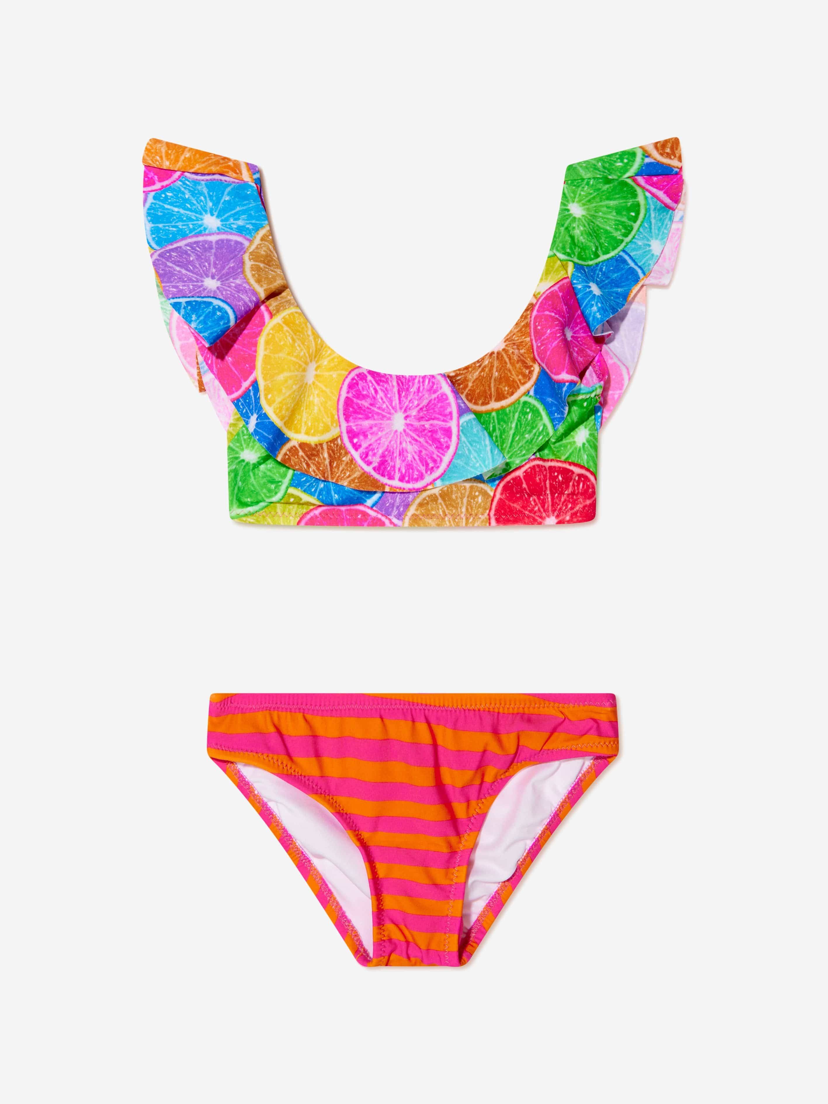 Nessi Byrd Girls Emma Bikini in Multicolour - Multicoloured / 10 Yrs (10 Yrs)