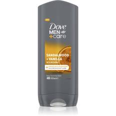 Dove Men+Care Sandalwood&Vanilla Brusegel 3-i-1 til mænd 400 ml - 400 ml