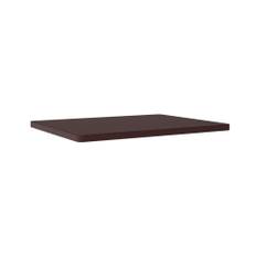 Montana - Panton Wire Single toppskiva, djup 25,7 cm - Black Red - Hyllsystem - Verner Panton - Svart - MDF