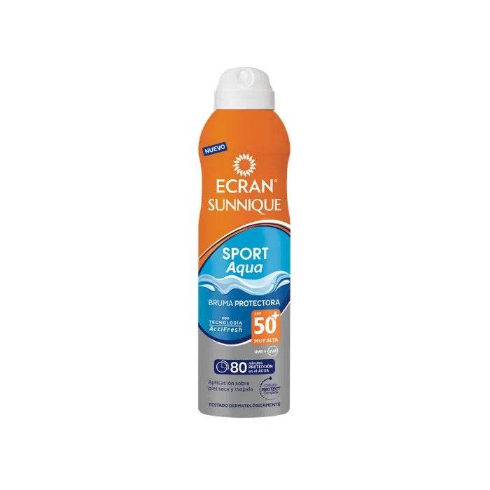 Ecran Sunnique Sport Aqua Protection Mist Spf50 250 ml — Spray solare