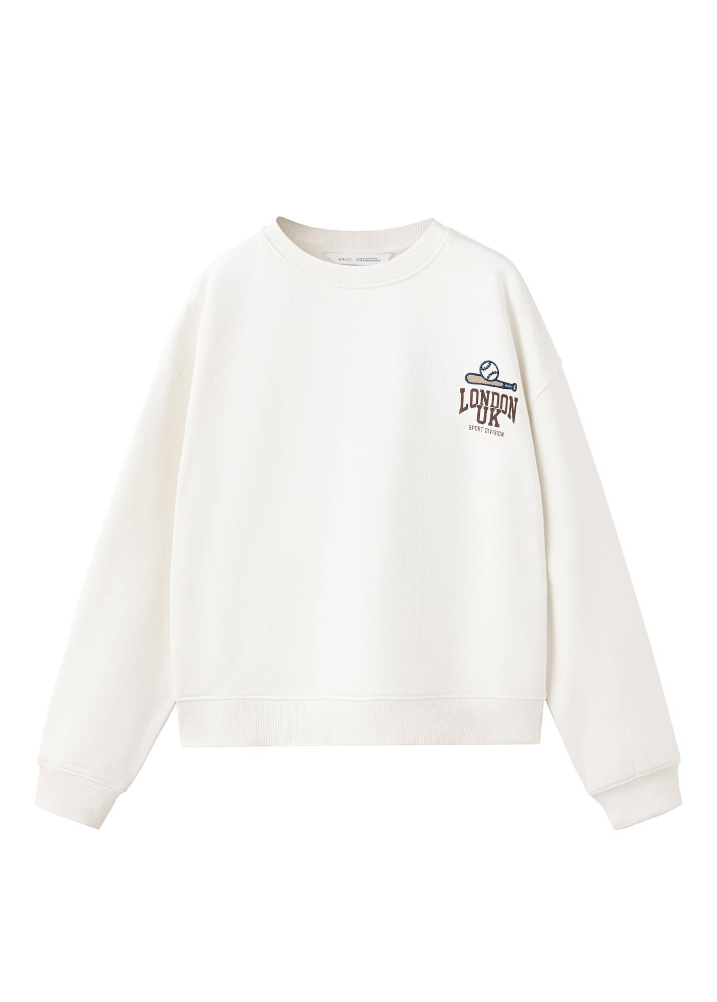 MANGO KIDS Sweatshirt  marin / opal / brun / hvid