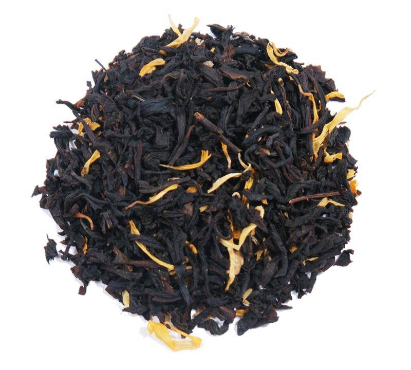 Baltazar's svart te med aprikos/vanilj (100g)