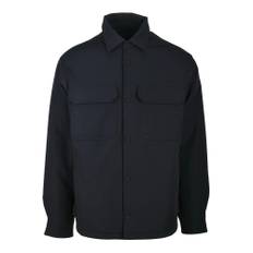 Emporio Armani Ea7, Jackor , Herr, M, Stilig Skjortjacka med Tryckknappar