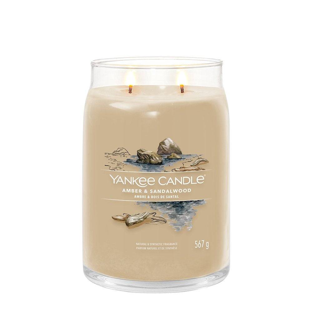 Amber & Sandalwood Signature Large Jar - One-Size