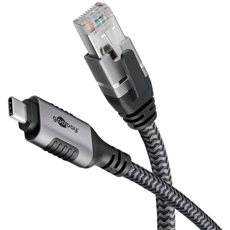 Goobay Ethernet-kabel USB-C 3.1 til RJ45, 2 m