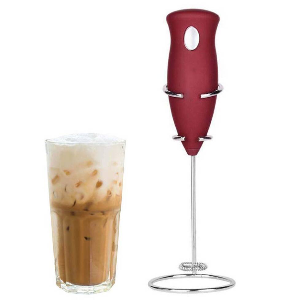 Batteridrevet motordrevet mini-drinkmixer, piskeris, alsidig blender til skummende cappuccinoer, matcha latte og meget mere