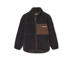 Teddy Fleece Jeffo Jakke, Jet Black, 8 år