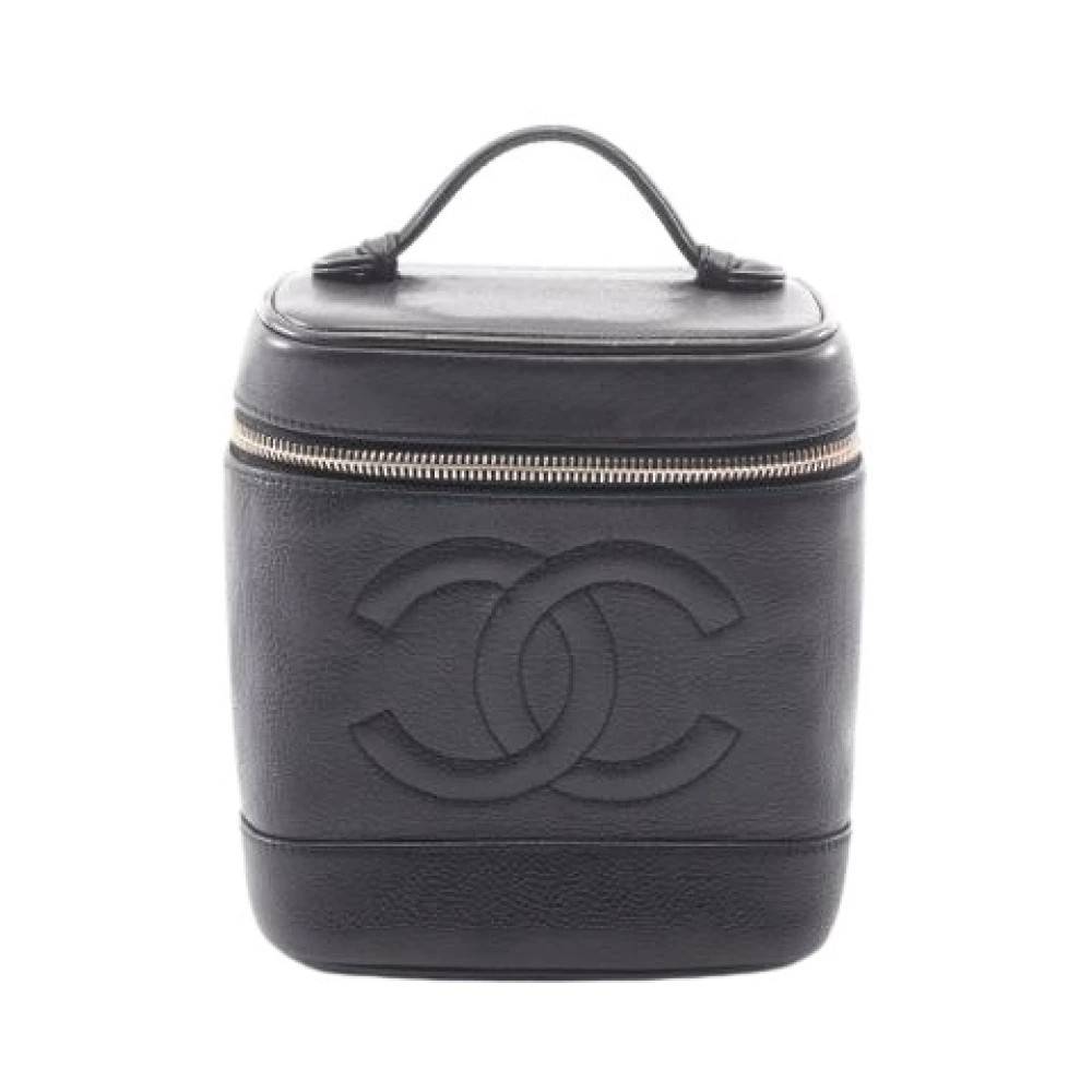 Chanel Vintage Pre-owned Vintage Håndtaske - Vintage - Dame - Sort - ONE SIZE - Læder