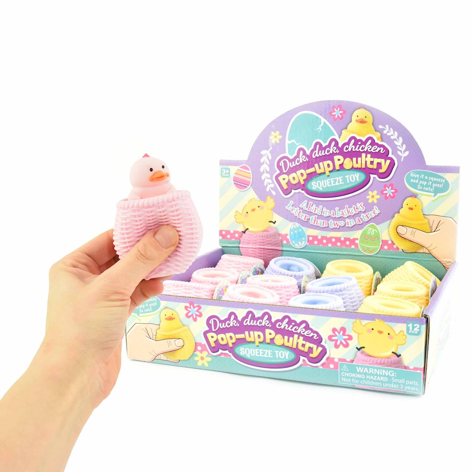 Squishy Chicken - Mystery Blind Box (Stressleksak)