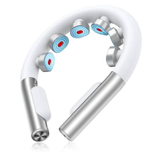 Neck Care, Neck and Shoulder Relaxation Device, Industry First, Marrold's New Masterpiece, Christmas Gift. EMS & TENS Vibration, Warmth, Neck Relaxati