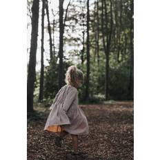 2067 ALVILDA - BABY OG PIGE KJOLE LANGE ÆRMER - 98CM