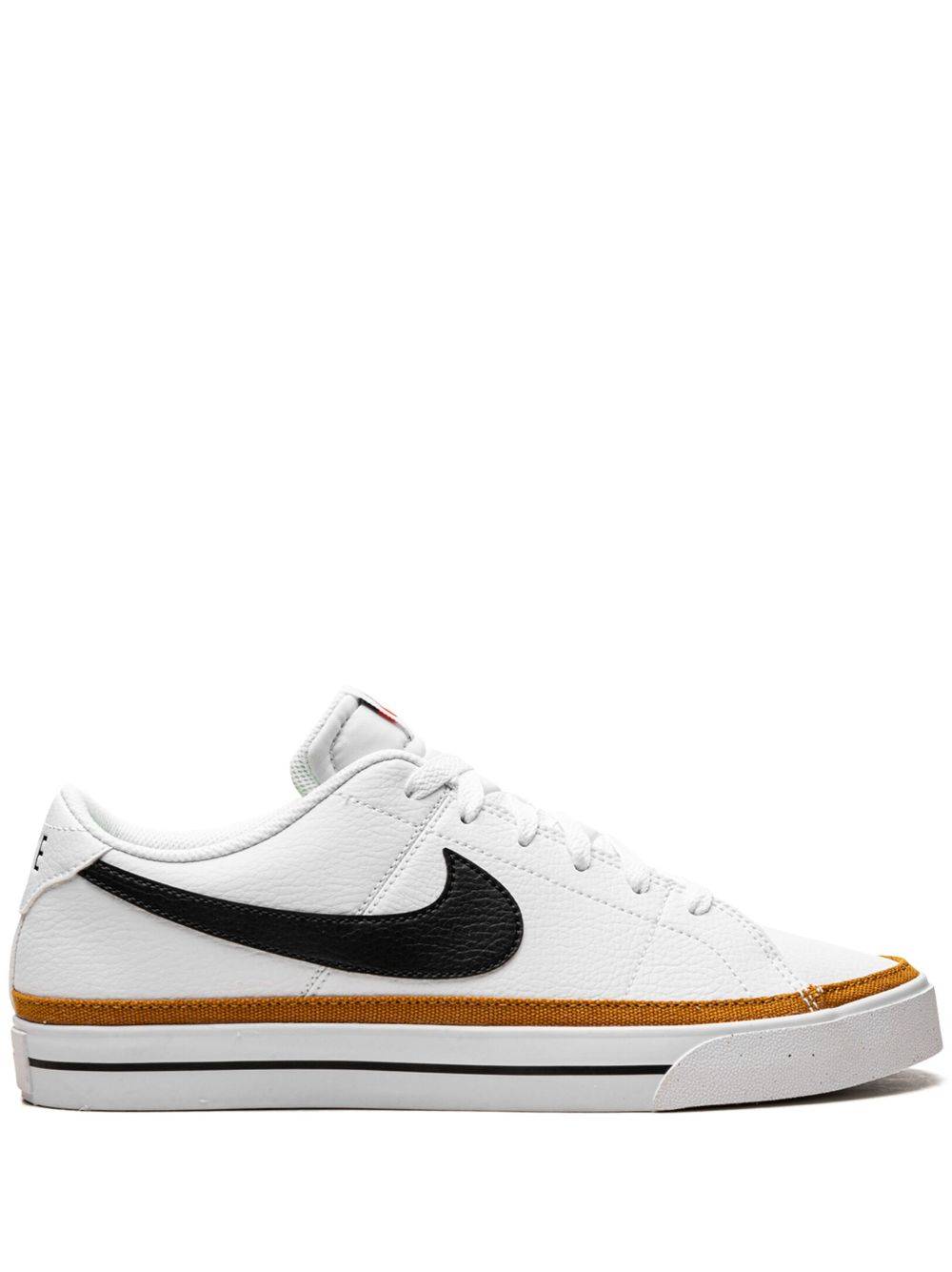 Nike - Court Legacy låga sneakers - dam - läder - 10 - Vit