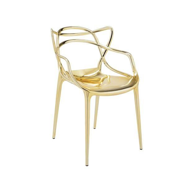 Kartell Masters spisebordsstol - Guld