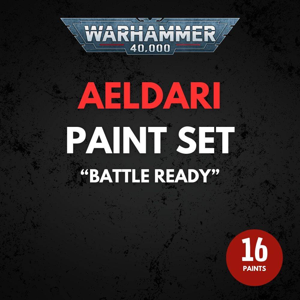 Aeldari Paint Set Warhammer 40K - Battle Ready.