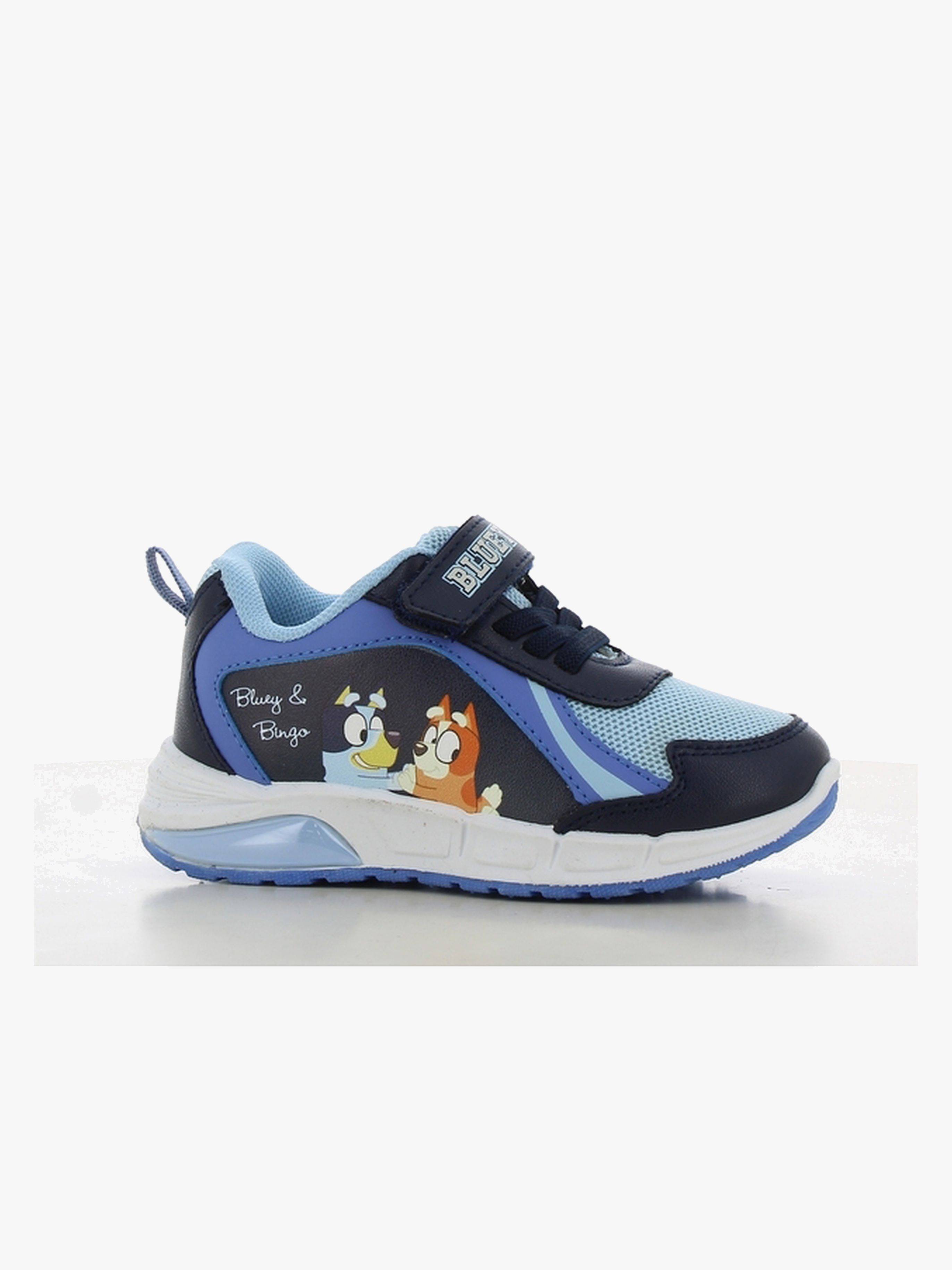 Bluey  Blinkande Sneakers, Navy/Light Blue, 26