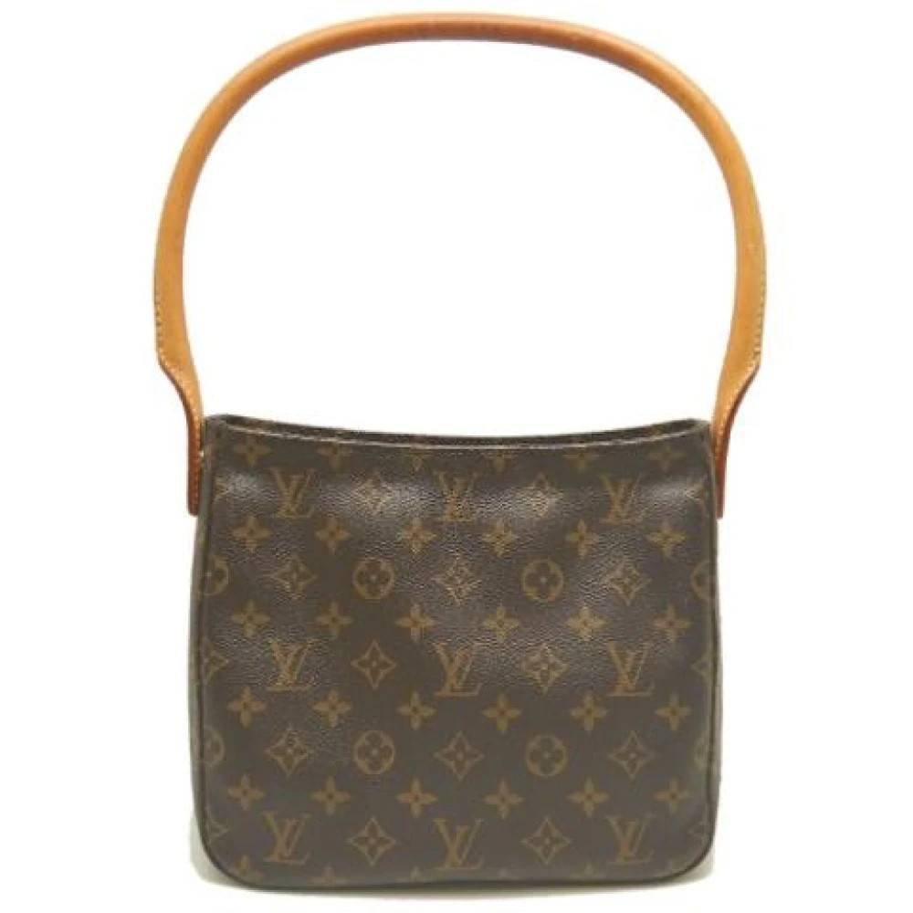 Louis Vuitton Vintage Pre-owned Vintage Monogram Skuldertaske - Vintage - Dame - Brun - ONE SIZE - Uld