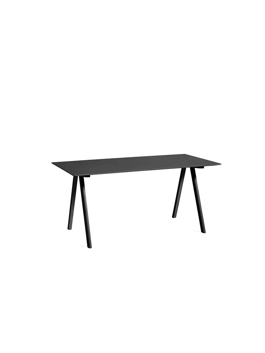 CPH10 Skrivebord, 160 cm fra Hay Sortlakeret eg / Sortlakeret eg - Jacobsen Plus
