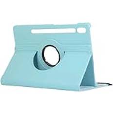 360 roterande fodral lämplig for Samsung Galaxy Tab S7 FE 12,4" SM-T730/T736B PU-läderfodral(Sky blue)