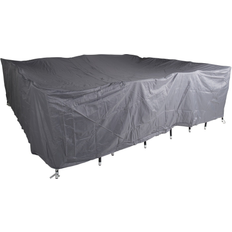 Overtræk til havemøbler Venture Design Patio – 100% polyester beskyttelsesbetræk til store sæt 85x300x300 cm, grå