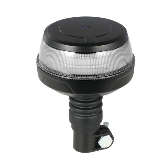 LED Beacon Flexi DIN med hvidt glas og natsænkning.