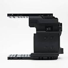 Fusion Rig Cineback kamerabur-förlängningsmodul V-Mount-platta, D-Tap-Splitter, anti-shock-skärmförvaring för Nikon Z6III kamerakåda (för SmallRig 4519 Cage Only)
