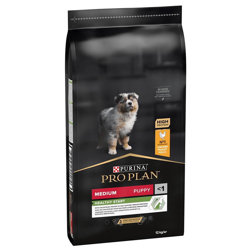 PURINA PRO PLAN Medium Puppy Healthy Start - Ekonomipack: 2 x 12 kg
