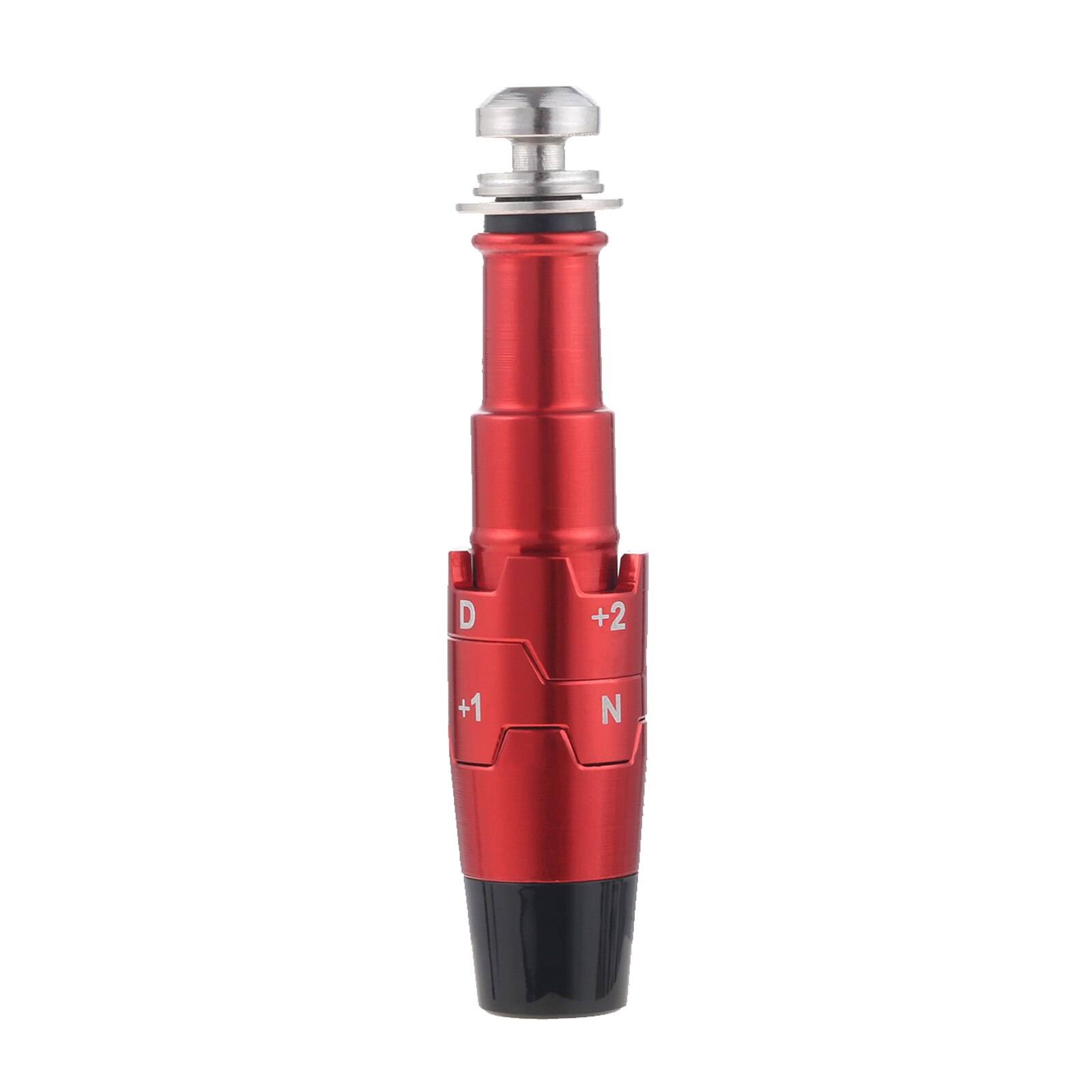 Golfklubba skaft adapterhylsa storlek 0.335/0.350 för callaway big bertha 815 driver aluminiumlegering byte av golfklubbhuvuden - 0.335 röda