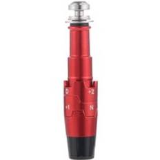 Golfklubba skaft adapterhylsa storlek 0.335/0.350 för callaway big bertha 815 driver aluminiumlegering byte av golfklubbhuvuden - 0.335 röda
