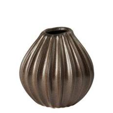 Broste Copenhagen Wide Vase M Brun