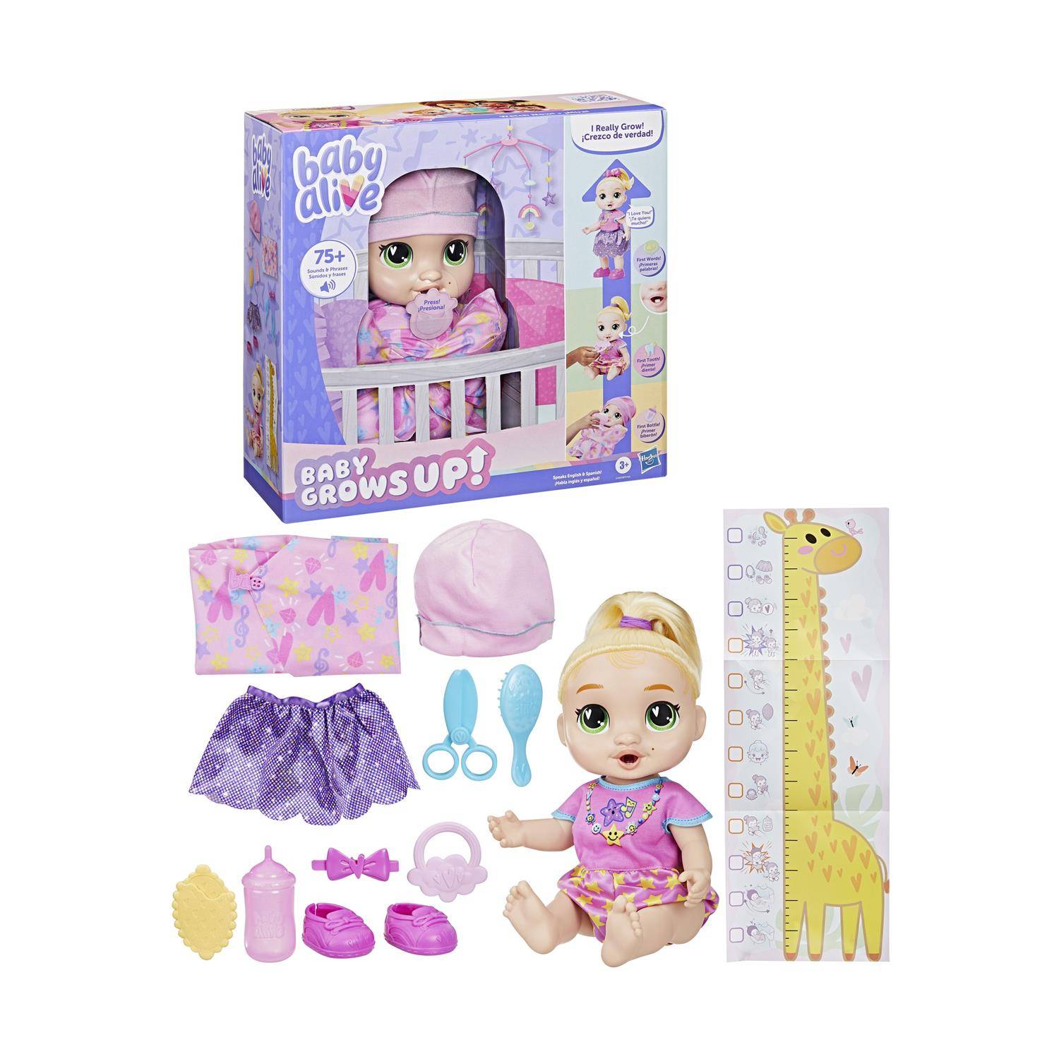 Baby Alive: Baby Grows Up! - Doll