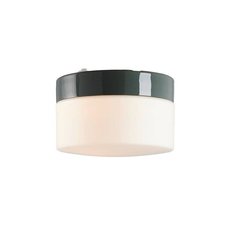 Ifö Electric Opus 200/140 Bastu Grå/Opalglas Ip44