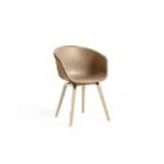 HAY AAC 23 About A Chair SH: 46 cm - Lacquered Oak Veneer/Sense Nougat