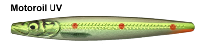 SAVAGE GEAR LINE-THRU ZERLING 12G – Motoroil UV (Størrelse: One size).
