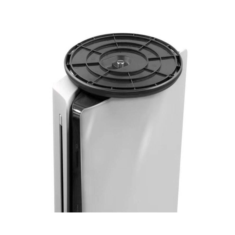 Vertical Stand Game Console Base for PS5/PS5 Slim Console Stable Base Stand White
