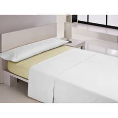 Happy Home MIX FÄRGER Gul King Size Fitted Bottom Sheet