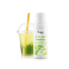 Frugtsirup til Bubble Tea med grøn æble smag 300 ml. - Frugtsirup