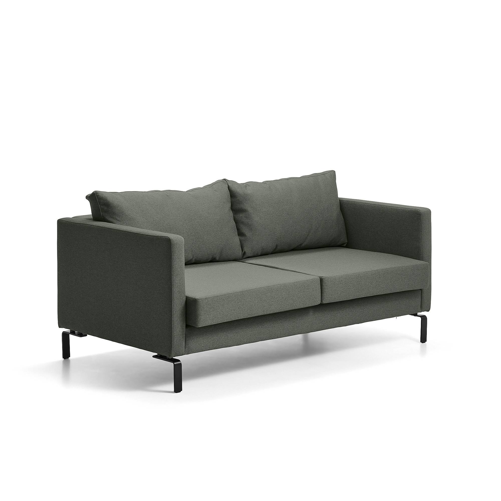 Soffa HARMONY, 2,5-sits, tyg ETNA, mörkgrön