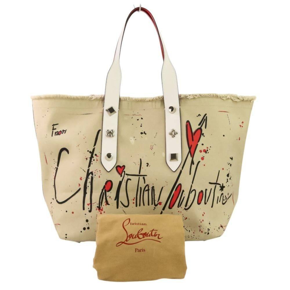 Christian Louboutin Vintage Christian Louboutin Tote L 35cm x W 36cm x D 21.5cm - Totebags hos Magasin